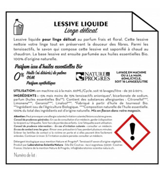 Lessive neutre sans parfum